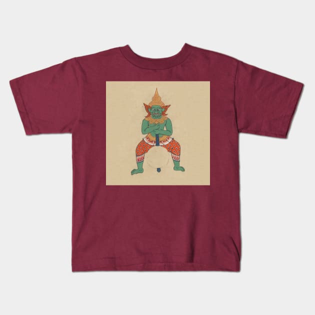 Hindu God Kids T-Shirt by pocketlama